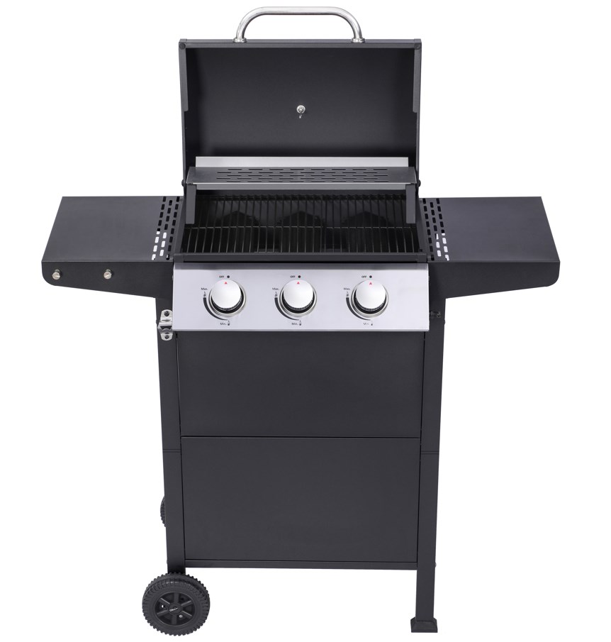 grill ogrodowy z 3 palnikami